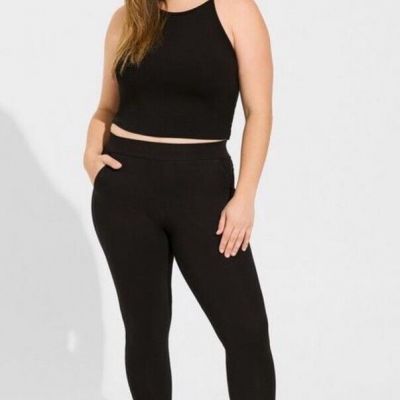 Torrid Leggings Black Full Length Premium Plus Size 1X